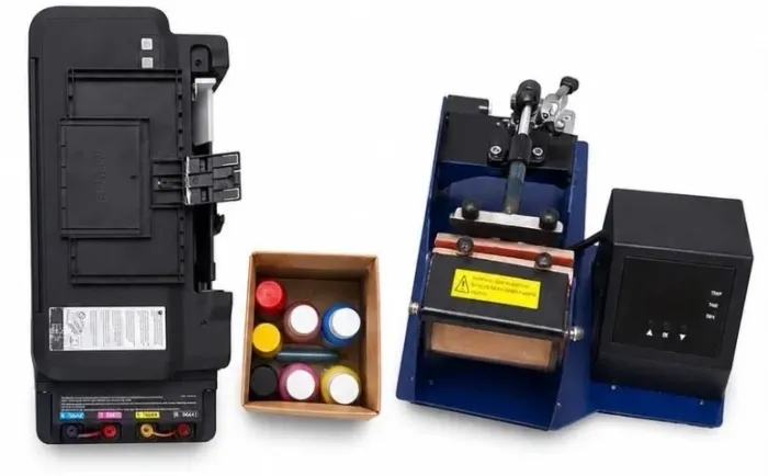 Kit sublimação iniciante: Impressora + prensa térmica