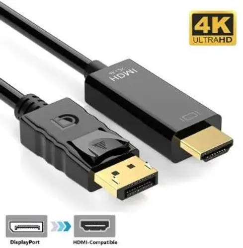 Cabo Display port para hdmi tamanho 1.8 metros <br>R$ 35,00<br>novo