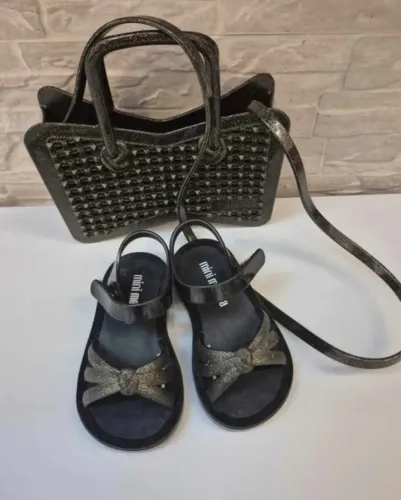Mini Melissa Precious com Glitter nr 19 com a bolsa combinado