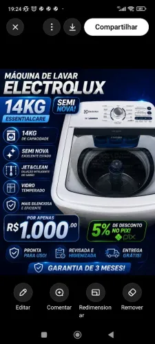 Máquina de lavar