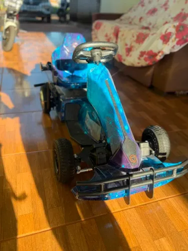 Foston kart elétrico azul GT1000