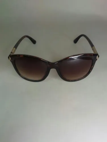 Óculos Escuros Feminino Cat-Eye Tortoise