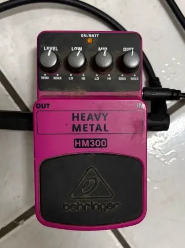 Pedal heavy metal