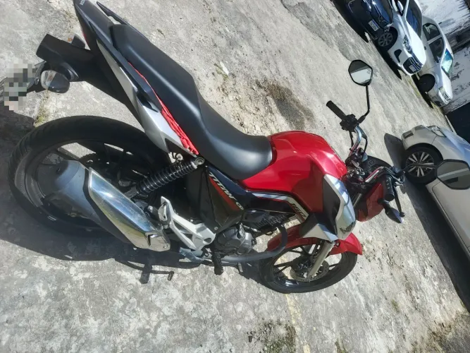 Honda CG 160 Titan 2024 Vermelha
