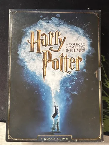 Box dvd 8 Filmes Harry Potter