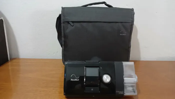 Aparelho resmed s10 autoset, aparelho utilizado para tratamento de apnéia do sono.