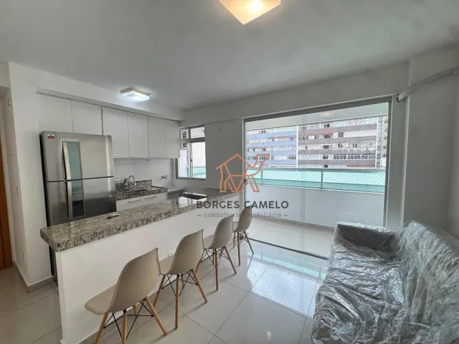 Apartamento com 1 dormitório para alugar, 43 m² por R$ 4.200/mês - Centro - Belo Horizonte