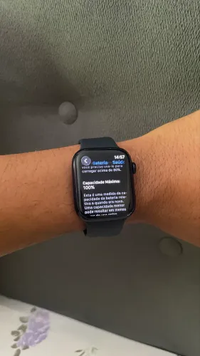 Apple Watch Series 8 - 45mm + bateria 100% + gps e cellular!