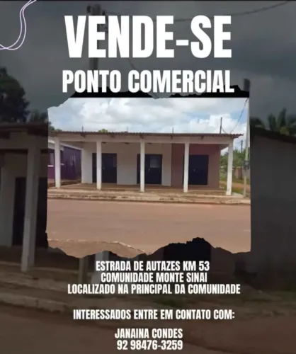 Ponto Comercial na estrada de Autazes km53