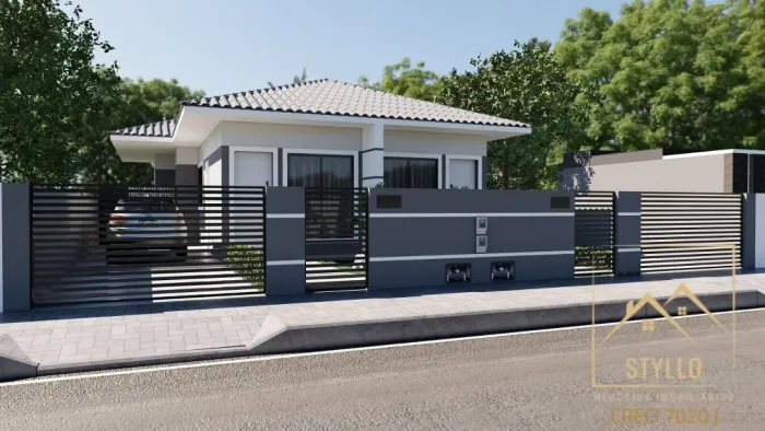 Casa com 2 dormitórios a venda, 51,01 m² Loteamento Lisboa 3 São José SC