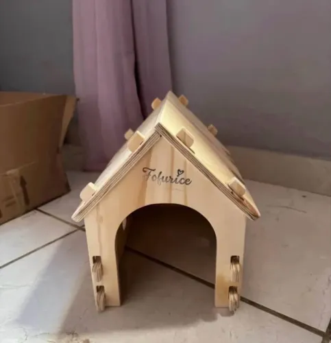 Casinha para coelho, hamster, porquinho da índia roedores