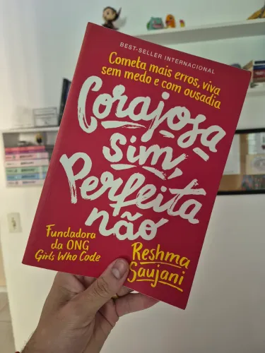 Livro - corajosa sim ! Perfeita não.