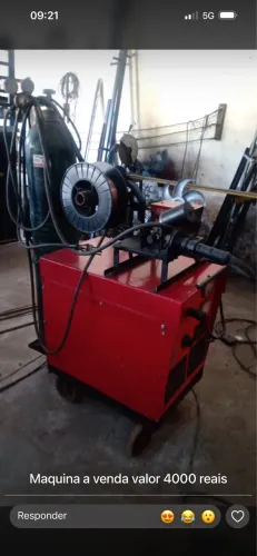 Vende-se máquina de solda !