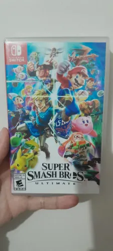 Super Smash Bros Ultimate - Mídia Física - Jogo de Nintendo Switch