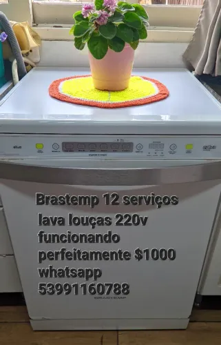Lava louças Brastemp 12 serviços