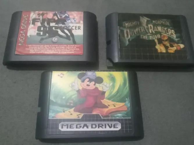Cartuchos Mega Drive