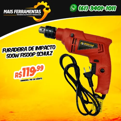 Furadeira De Impacto 500w FI500P Schulz