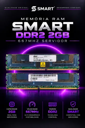 Memória Ram Servidores (02X2GB)