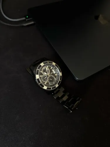 Relógio Invicta Pro Diver Cronógrafo Preto