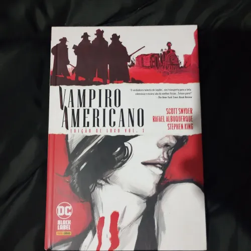 HQ Vampiro Americano Edição de Luxo Volume 1 - Scott Snyder e Stephen King - Panini
