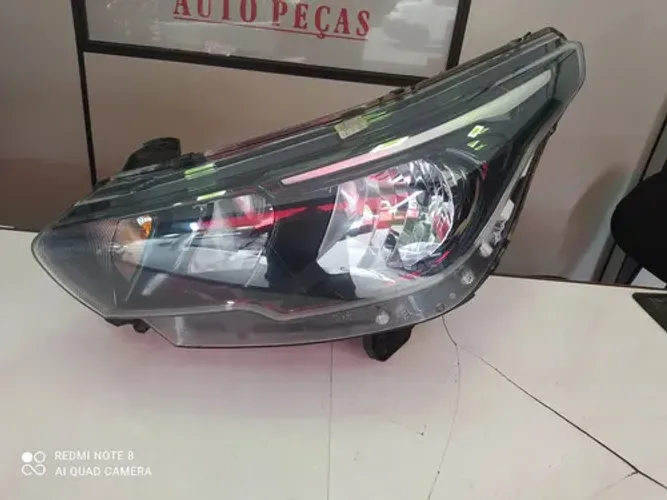 Farol Esquerdo Cronos Argo 2017  A 2023 Sem Led Esquerdo/motorista