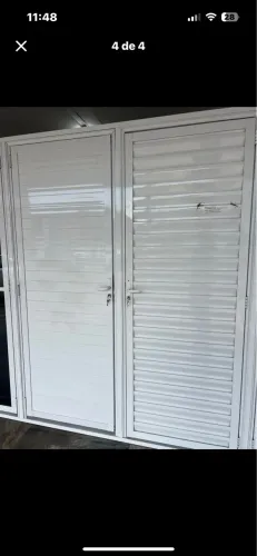 IMPERDÍVEL!!! PORTAS BRANCAS DE ALUMÍNIO A PARTIR DE R$620