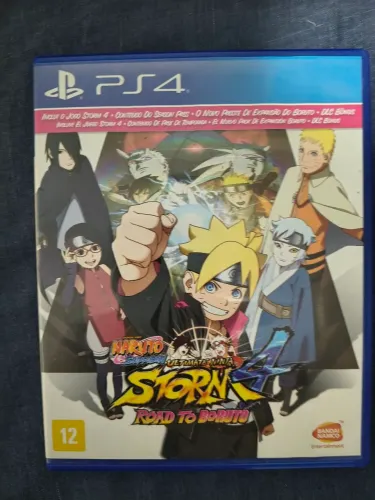 Jogo Naruto Shippuden Ultimate Ninja Storm 4 (PS4) Mídia Física