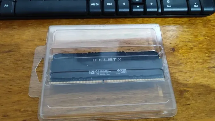 Memória ram ballistix 8gb ddr4 3000mhz