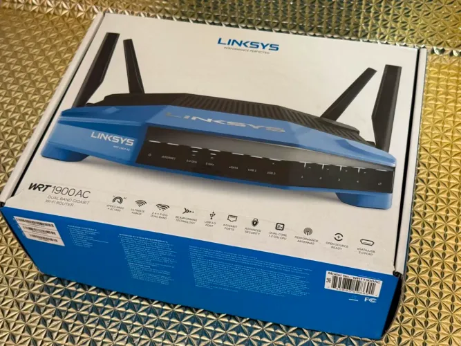 Roteador Linksys WRT1900AC Dual Band Gigabit Wi-Fi