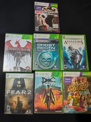 Lote jogos de Xbox 360