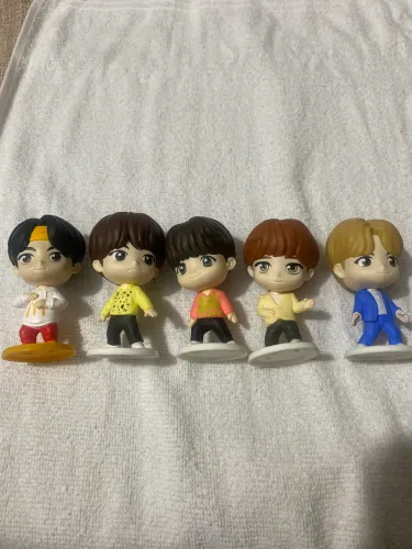 Bonecos BTS TinyTAN MC Donalds 2025 Originais