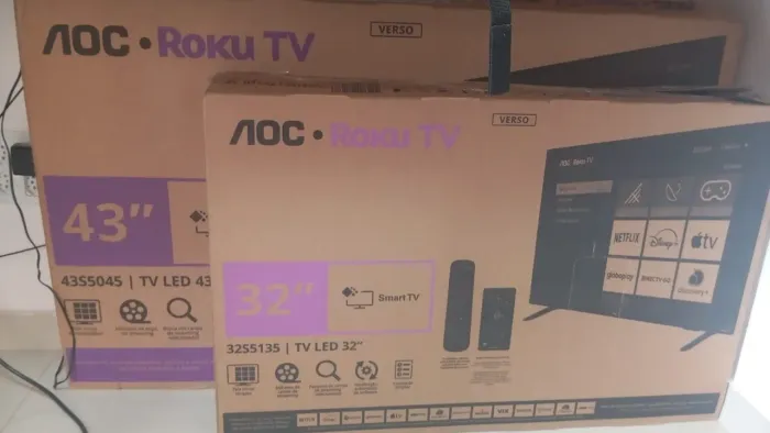 Tv digital Roku 32 polegadas funcionando 100%