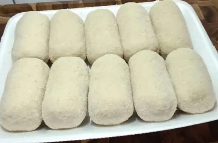 Salgados congelados