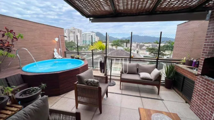 Cobertura Duplex à venda no Recreio | 115 m² | 2 Quartos | Terraço com Piscina | 2 Vagas