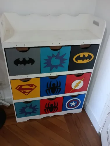 Organizador infantil 9 gavetas