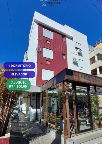 Apartamento 1 dormitório com garagem Próx a UFN Santa Maria - RS