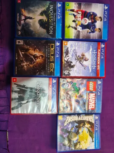 Troco jogos ps4