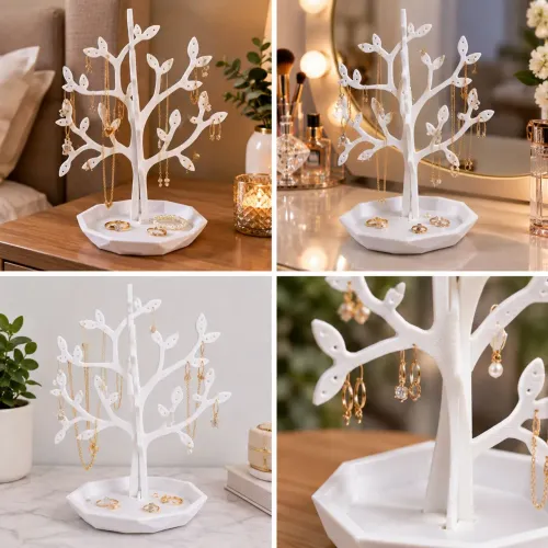  Porta-Joias Árvore - 15 cm | Impressão 3D