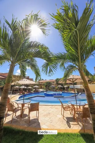 ibeda - Flat à venda em Pipa Condomínio Solar Água 38m2 1 quartos, varanda, bwc.