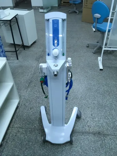 Aparelho Sedação Óxido Nitroso Rotamix Auto com Carrinho - Odontologia