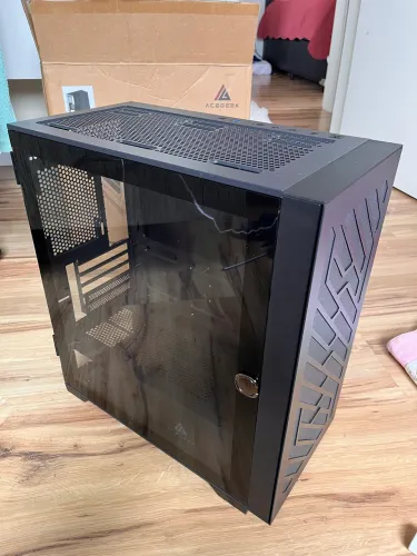 Gabinete Gamer Acegeek Puzzle Mini Preto