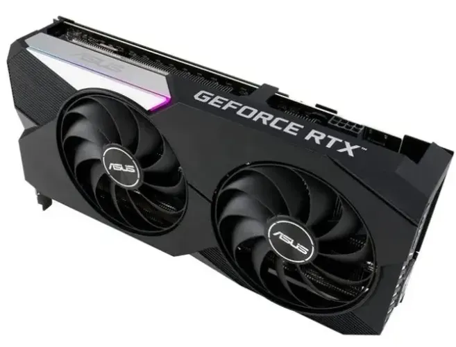 Placa De Vídeo Asus Rtx 3060 Ti 8gb Dual V2