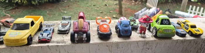 10 carrinhos