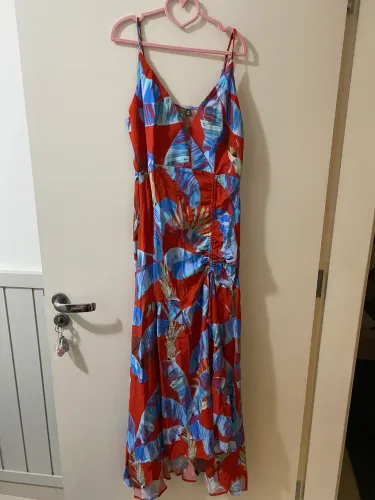 Vestido Farm longo estampado P