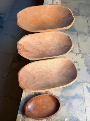 Vendo individualmente jogo de 4 gamelas novas