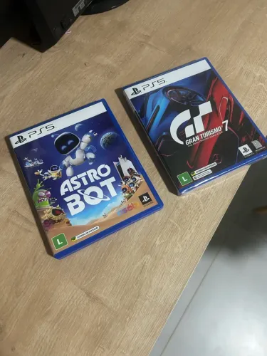 ? 2 JOGOS PS5 | GRAN TURISMO 7 LACRADO + ASTRO BOT | ORIGINAIS