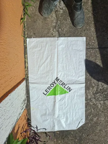 Saco para entulho  M 40 60X 1m  novo 