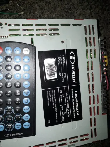 Som cd ,dvd, bluetooth,tv Buster no