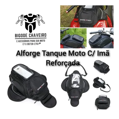 Alforge para Tanque de moto Universal 