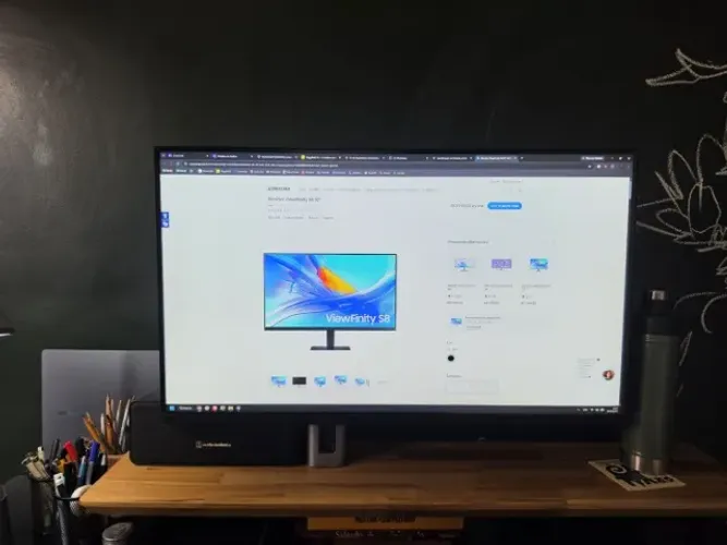 Monitor Samsung ViewFinity S8 32 polegadas 4K UHD USB-C